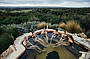 Bathing at Peninsula Hot Springs